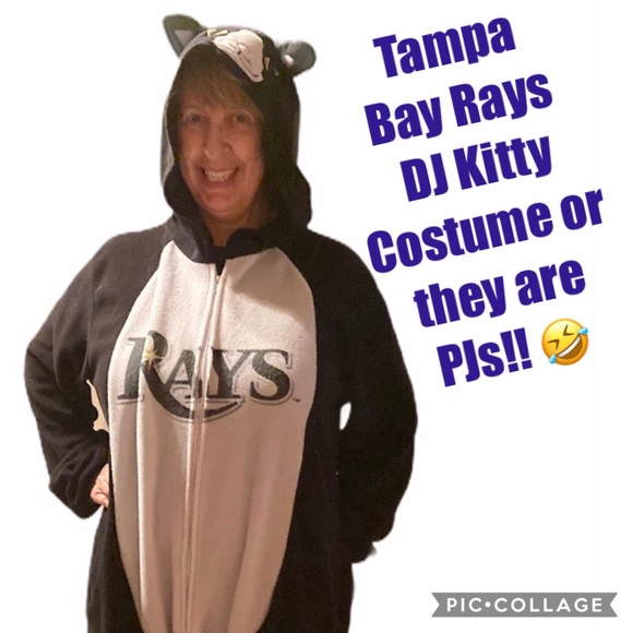 tampa bay rays Other - Halloween costume Tampa Bay Rays DJ Kitty Pajamas